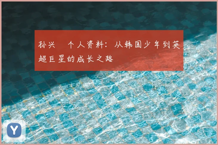 孙兴慜个人资料：从韩国少年到英超巨星的成长之路